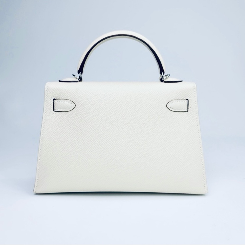 Hermes Kelly Mini Craie Epsom - Picture 4 of 11